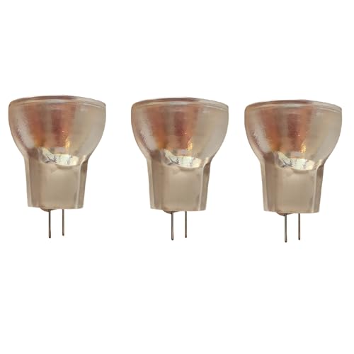 LISOCLU Lampadina alogena GZ4 3pcs-Lampada alogena a risparmio energetico GZ4 MR-8 per il tuo soggiorno! Ideale come piccolo faro per condizioni di luce eccellenti!(35W/6V)