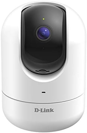 D-Link mydlink Full HD WiFi Pan/Tilt Smart Wireless Security Camera, 360 Views, Pet Baby Home Monitor, Motion Detection, Night Vision, Cloud & microSD Recording (DCS-8526LH-US)