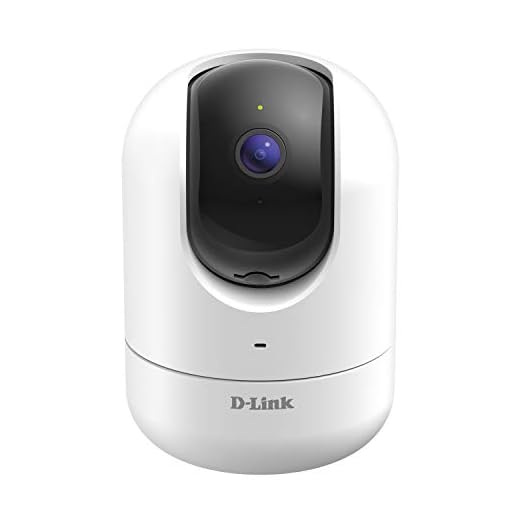 D-Link mydlink Full HD WiFi Pan/Tilt Smart Wireless Security Camera, 360 Views, Pet Baby Home Monitor, Motion Detection, Night Vision, Cloud & microSD Recording (DCS-8526LH-US)