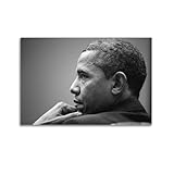 YiXong Barack Obama-Poster, dekoratives Gemälde, Leinwand, 