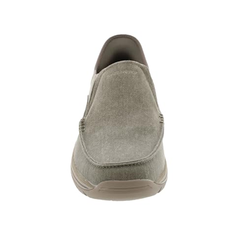 Image of Skechers Men's USA Expected - Cayson Moc Toe Canvas Slip-Ins