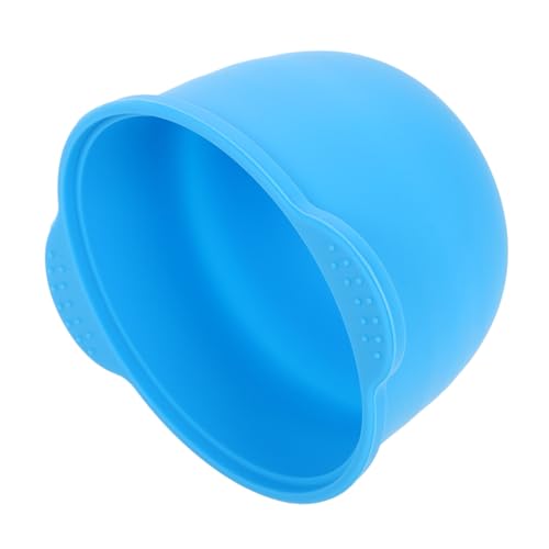 TOVINANNA Máquina Depilatoria Con Cera Tazón De Mezcla De Máscaras Calentador De Cera De Silicona Revestimientos De Cera Derretida Tazón Para Mezclar Facial Gel De Sílice Sky-blue