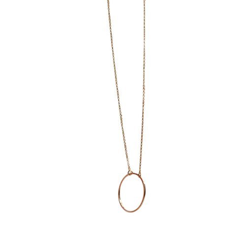 ABC® Women Simple Little Circle Tassels Chian Bar Bohemia Alloy Necklace
