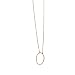 ABC® Women Simple Little Circle Tassels Chian Bar Bohemia Alloy Necklace