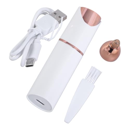 Elegant Face Hair Trimmer for Women USB Charging Electric Hair Removal Device