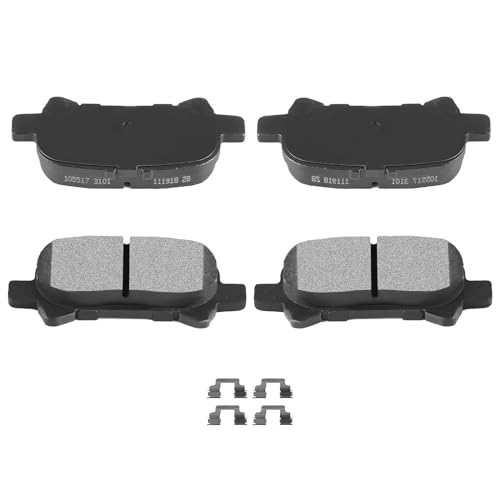 Image of AUTOMUTO 4PCS Rear Brake Pads Semi-Metallic Disc Brake Pads Set D828 For Toyota Avalon 2000-2007, For Toyota For Camry 2000-2006, For Toyota Solara 1999-2008