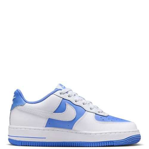Kids Nike Air Force 1 'White/Royal Pulse' - HV0936-1002