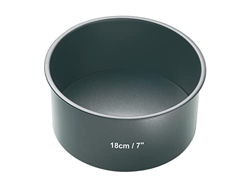 MasterCraft Heavy Base Loose Base Round Deep Cake Pan 18cm