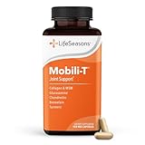 LifeSeasons Mobili-T - Joint Support Supplement - Reduces Aches & Discomforts - Increase Range of Motion - Rebuild Tissue & Cartilage - MSM Chondroitin Collagen Glucosamine & Turmeric - 120 Capsules