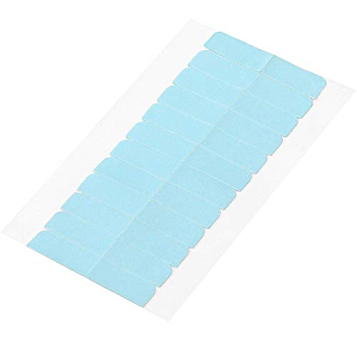 60 Pieces Hair Extension Tape Double Sided Adhesive Human Hair Tape Adhesive Hair Extension Tapes for Hair Extensions Wigs Supplies