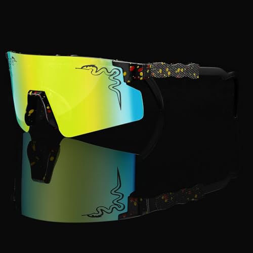 Image of Cycling Sunglasses UV400 Outdoor Men Women Adults Youth Boys Girls Kids Baseball Sport Softball Goggles