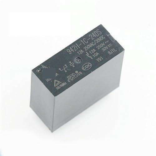 Relais de puissance 942H-1C-24DS 24VDC 5 broches 12A pour circuits imprimés