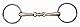 HKM Gebisse-9874 Gebisse Transparent One Size