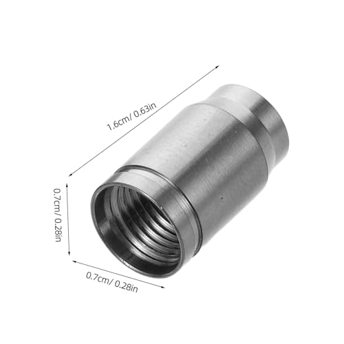 Toddmomy 2 piezas tapas ligeras antipolvo para válvulas de bicicletas de carretera y montaña miniatura 2
