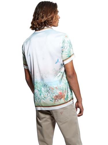 GUESS Men's Eco Charm Big Cat Shirt2