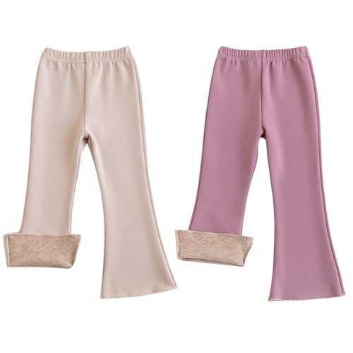 Leggings thermiques fille pour ne plus avoir froid en hiver avec le style évasé
