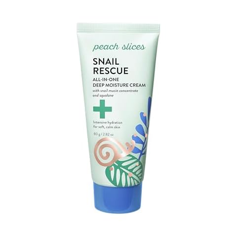 Peach Slices Snail Rescue All-In-One Deep Moisture Cream Cover