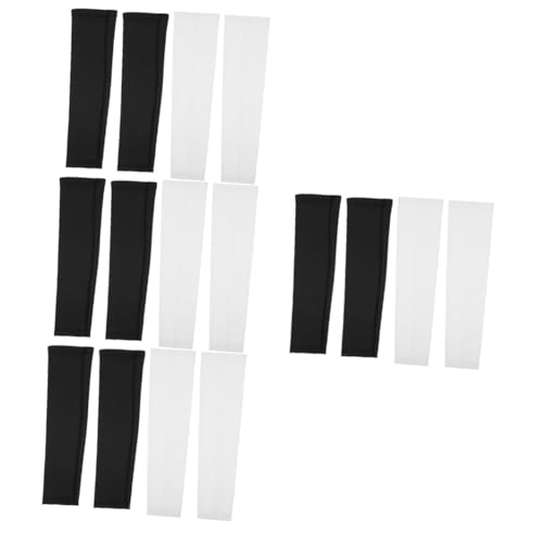 SUPVOX 8 Pares De Braçadeiras Respiráveis ​​De Cor Sólida Refrigeradores De Braço Para Ciclismo Mang