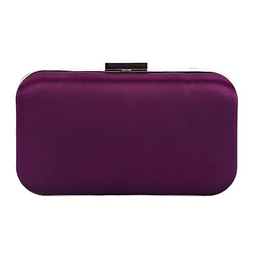 Image of Pleated Satin Clutch Purse For Women Wedding Bridal Clutch Bag Prom Party Clutch