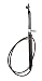 Rain Bird MSSTKTQ1S Drip Irrigation Micro-Spray on Adjustable Height Staked Riser with 1/4" Tubing and Barbed Coupler, 90° Quarter Circle Pattern, 0 - 10' Spray Distance