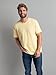 Fruit of the Loom Men's Crafted Comfort Tee, Relaxed, Sizes S-2X, Classic Fit-Cotton-Cornfield, Small