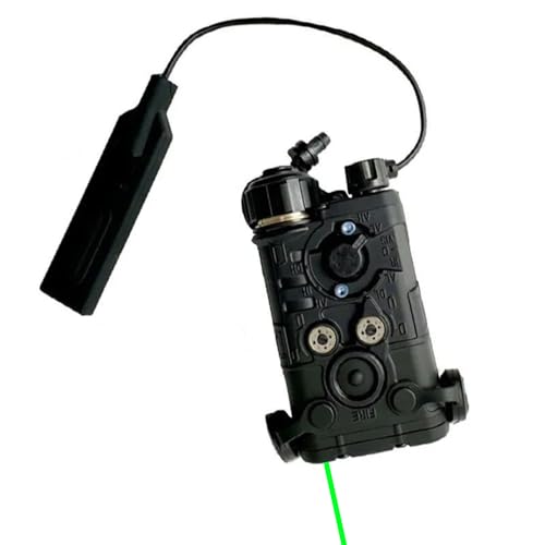 NGAL/MKII Aiming Laser Sight Box - IR Illuminated & Visible Red/Green Laser, Precision Zero Retention, Forged 6061 Aluminum Housing, Splash Resistant, Picatinny Mount Compatible