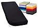 Produktbild MOON-Luxury Spannbettlaken Spannbetttuch Jersey Stretch 230g/m² für Wasserbetten, Boxspringbetten und herkömmliche Matratzen (schwarz, 140x200 - 160x220)