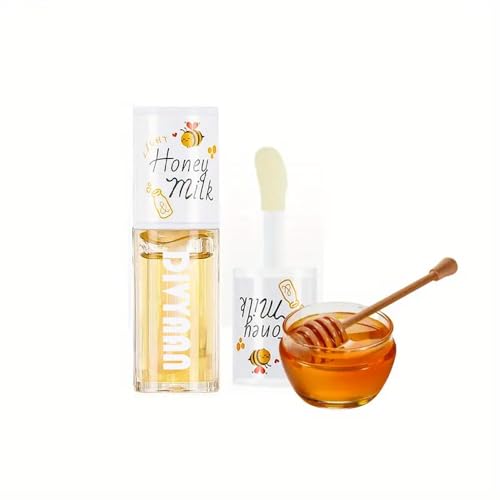 Image of Mini Lip Gloss Combo Set of 4 - 2Lip Oil, Tint & Bottle Shapes | pH Color Changing Lip Tint | Natural Pink Shine | Flavored Gloss Gift for Women & Girls (Lip Gloss Combo 4)