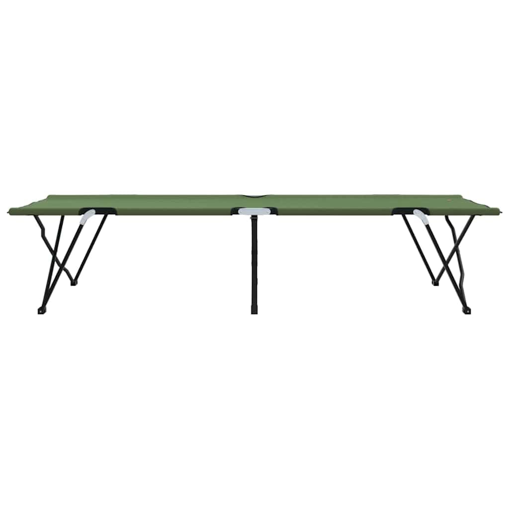Generisch Klapp Schlafbett fürs Camping 2 pcs Grün 206 x 76 x 74 cm,Sportartikel,Outdoor-Aktivitäten,Camping Wandern,Camping-Möbel,Feldbetten-42003172