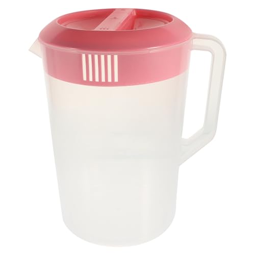 Jarra de 5000ml con escala medidora plástica y tapa para bebidas frías 2