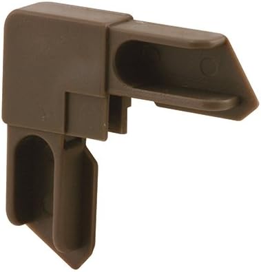 PL 14313 0.38 in. Aluminum Window Frame Corner Bronze