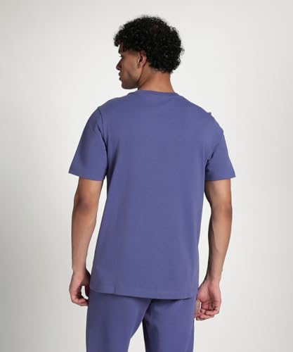 Image of Puma Men Cotton Solid Regular Fit Tees