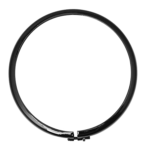 FTKDMT Motorrad 5,75 Scheinwerfer-Zierring passend für Harley Sportster Iron XL 883 1200 Dyna Softail Street Bob