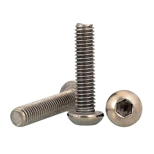 Generisch M3 Titan Sechskant-Rundkopfschraube (10PCS)