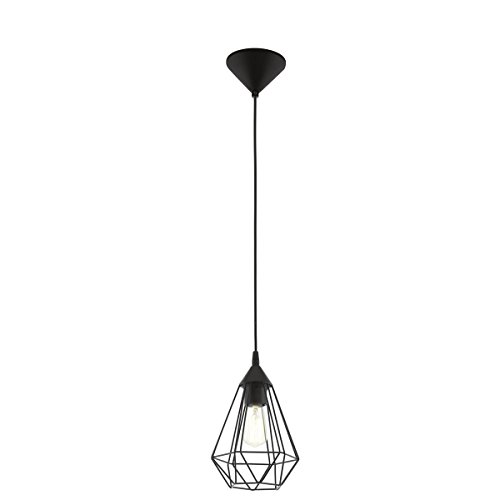 Licht-Trend M - Lampadario in stile vintage, nero