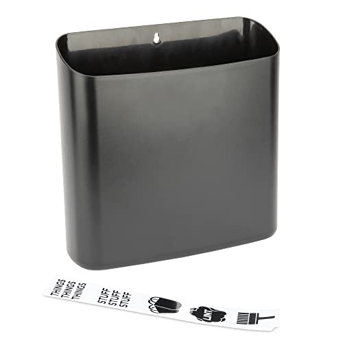 Caneca magnética negra rectangular para pelusa