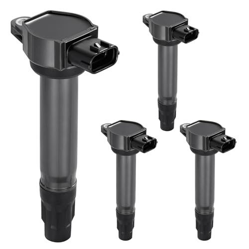 Image of 4-Pack UF589 Ignition Coils Compatible with Mitsubishi Outlander 2007-2016 3.0L 2.4L, Outlander Sport 11-17 2.0L 2.4L, Lancer 08-17 2.4L 2.0L - Replaces 6020047 1832A016 597096 GN10519 C1694