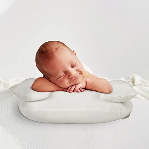 Yuniroom Newborn Infant Baby Photography Prop Kid Posing Photo Shoot Studio Pillow Positioner Nursing Pillow and Positioner (Color : White)