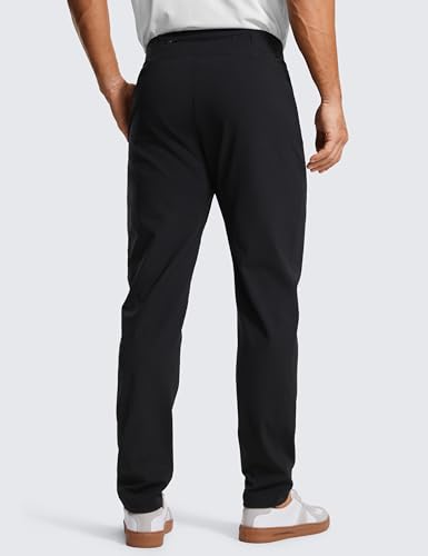 CRZ YOGA 4-Way Stretch Athletic Pants for Men 30" Workout Lounge Casual Work Jogger with Zip Pocket2
