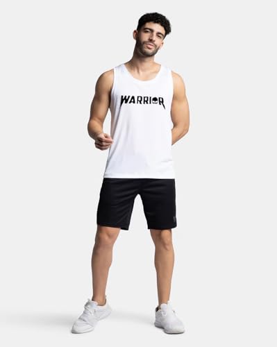 Image of Men's Polyester Printed Sleeveless Sports Gym Boxing Workout Activewear Bodybulding Gym Vest