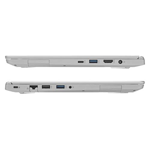 Evoo 14.1” Ultra Slim Notebook - Elite Series, FHD Display, AMD Ryzen 5 3500U Processor with Radeon Vega 8 Graphics, 8GB RAM, 256GB SSD, HD Webcam, Windows 10 Home, Silver, EVC141-12SL