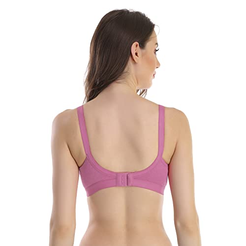 Image of Extra Comfort Non Padded Non Wire Bra for Everyday Combo Pack of 3