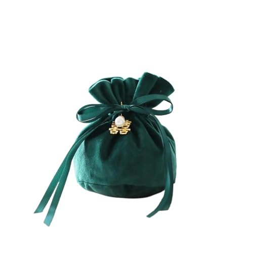 Bolsa de terciopelo con cordón para joyería 10x13.5 cm miniatura 2