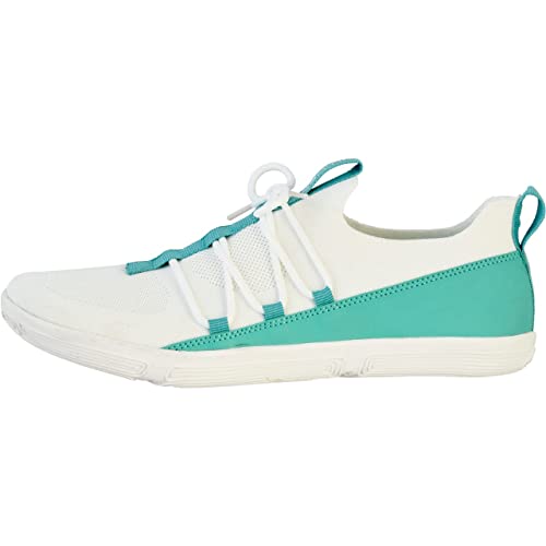 BALLOP Tilava - Zapatillas de correr para mujer, zapatos descalzos, textiles, ocio, deportes, color blanco, verde, 40 EU