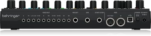 Image of Behringer RD-78 Classic Analog Drum Machine with 15 Drum Sounds, 34 Rhythm Presets, 16-Step Sequencer for Music Production and Live Performance