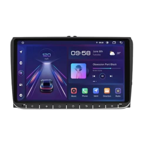 Autoradio Android 10.0 Toledo gps wifi usb voiture