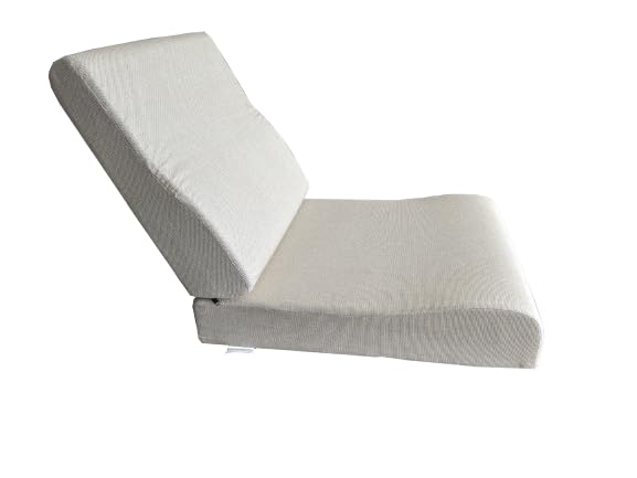 Flexi Comfort Contour Model Moulded PU Foam Cushion with Cream Color Washable Outer Fabric: Seat 21x24x5 Inches (5 no's), Backrest 21x18x4 Inches (5 no's), 5 Seater(5+5)