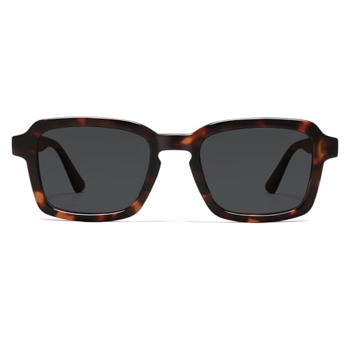Image of VANLINKER Polarized Trendy Square Sunglasses for Women Men 2026 Retro Chic Cute Shades VL9849