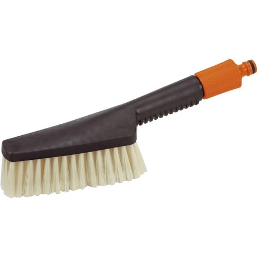 Image of GARDENA Hand washing brush, small: Narrow power wand for hard to reach places, for sensitive surfaces, smooth regulation (987-20)