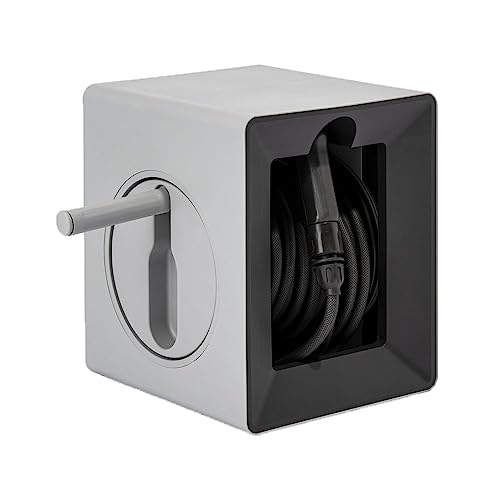 カインズ(CAINZ) 巻きながら洗えるホース付きリール 長さ15m 適合ホース 外径11.5mm 内径7.5mm 適合蛇口丸型16mm ノズルパターン4種類 グッドデザイン賞 ガーデン 庭 園芸